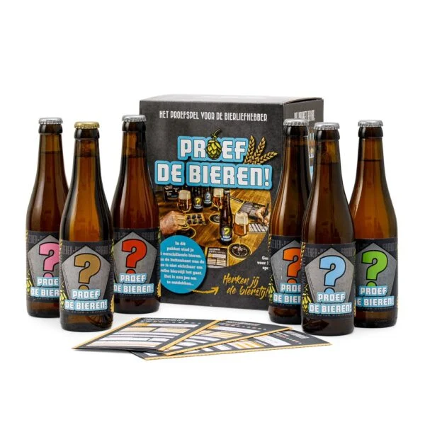 Proef de bieren | Bierpakket | 6x 33cl