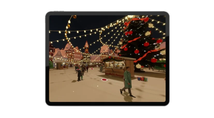 digitale kerstmarkt