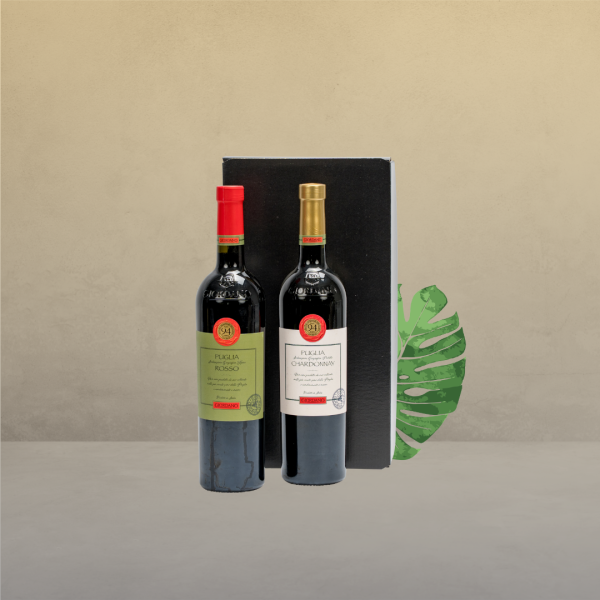 Duurzaam kerstpakket - Wijn Goirdano Puglia
