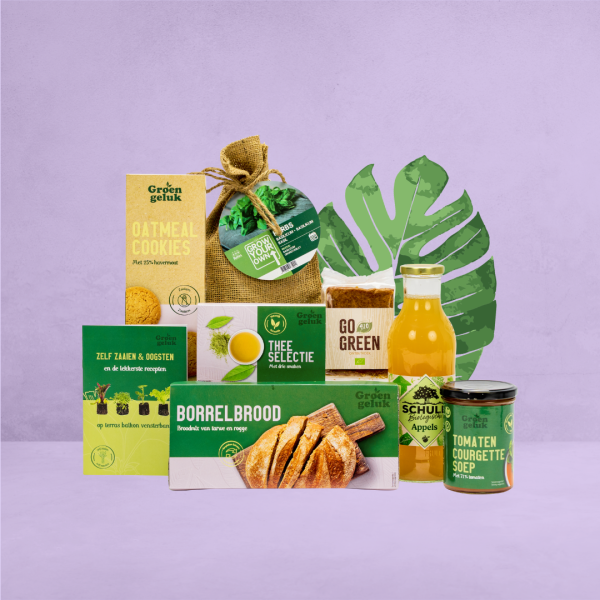 Duurzaam kerstpakket - Groen Geluk