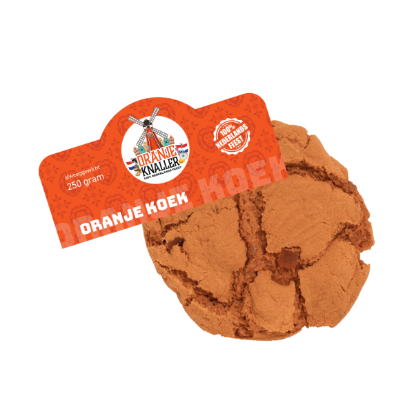 Vondelkoek - Oranje koek