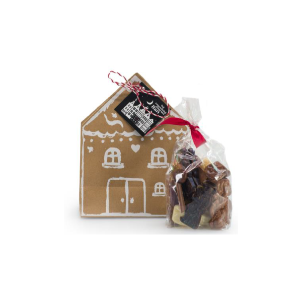 Kraft zak met Sint mix