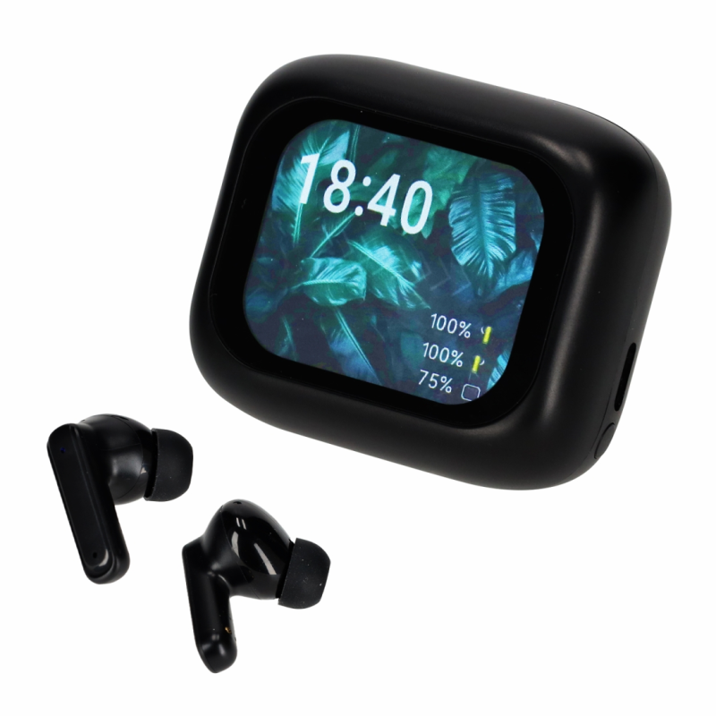 BRAINZ ANC/ENC Display Earbuds Jade - Afbeelding 3