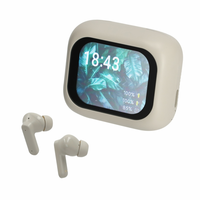 BRAINZ ANC/ENC Display Earbuds Jade